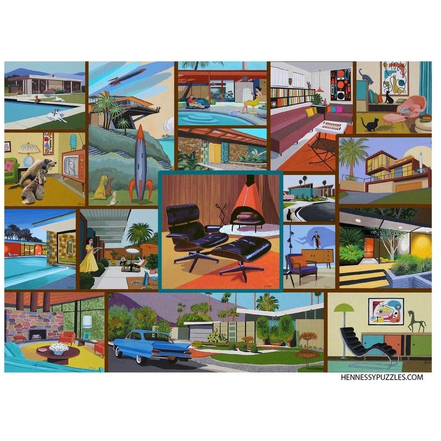 Mid Century Modern Jigsaw Puzzle