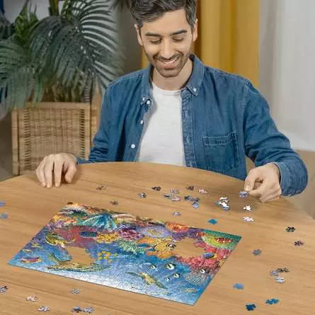 Tropical Waters 500 PC Puzzle - The Missing Piece Company
