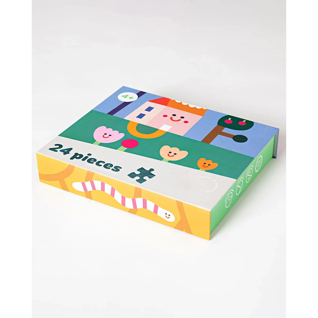 Under the Garden 24 Piece Kids Jigsaw Puzzle - Fun & Educational Puzzle for Ages 4+ - The Missing Piece Company