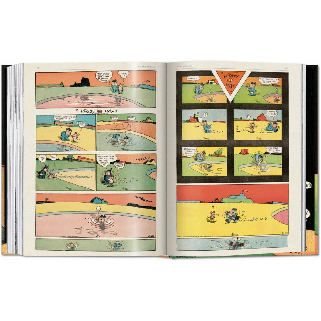 George Herriman. Krazy Kat. the Complete Color Sundays 1935-1944 - The Missing Piece Company