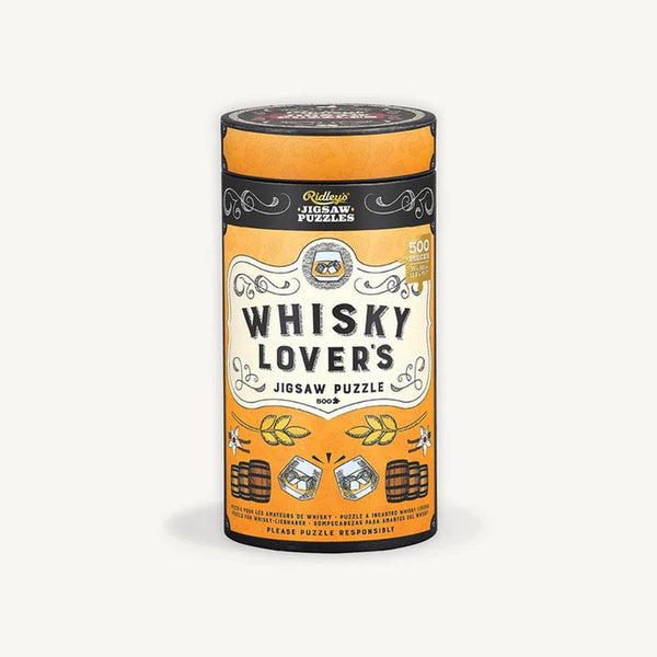 Whisky Lover's 500 Piece Jigsaw Puzzle - The Missing Piece Company