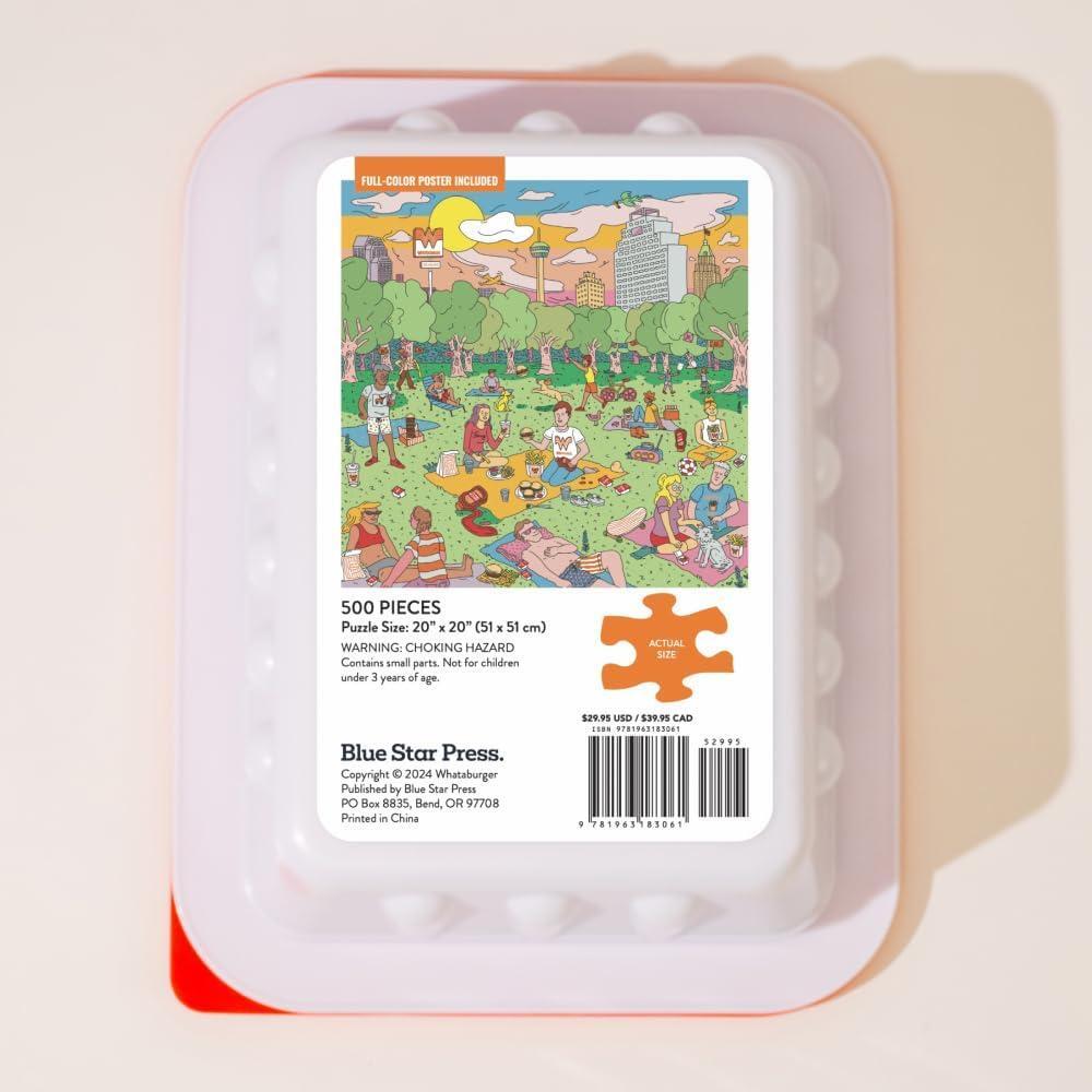 Whataburger Fancy Ketchup Puzzle: 500-Piece Puzzle - The Missing Piece Company