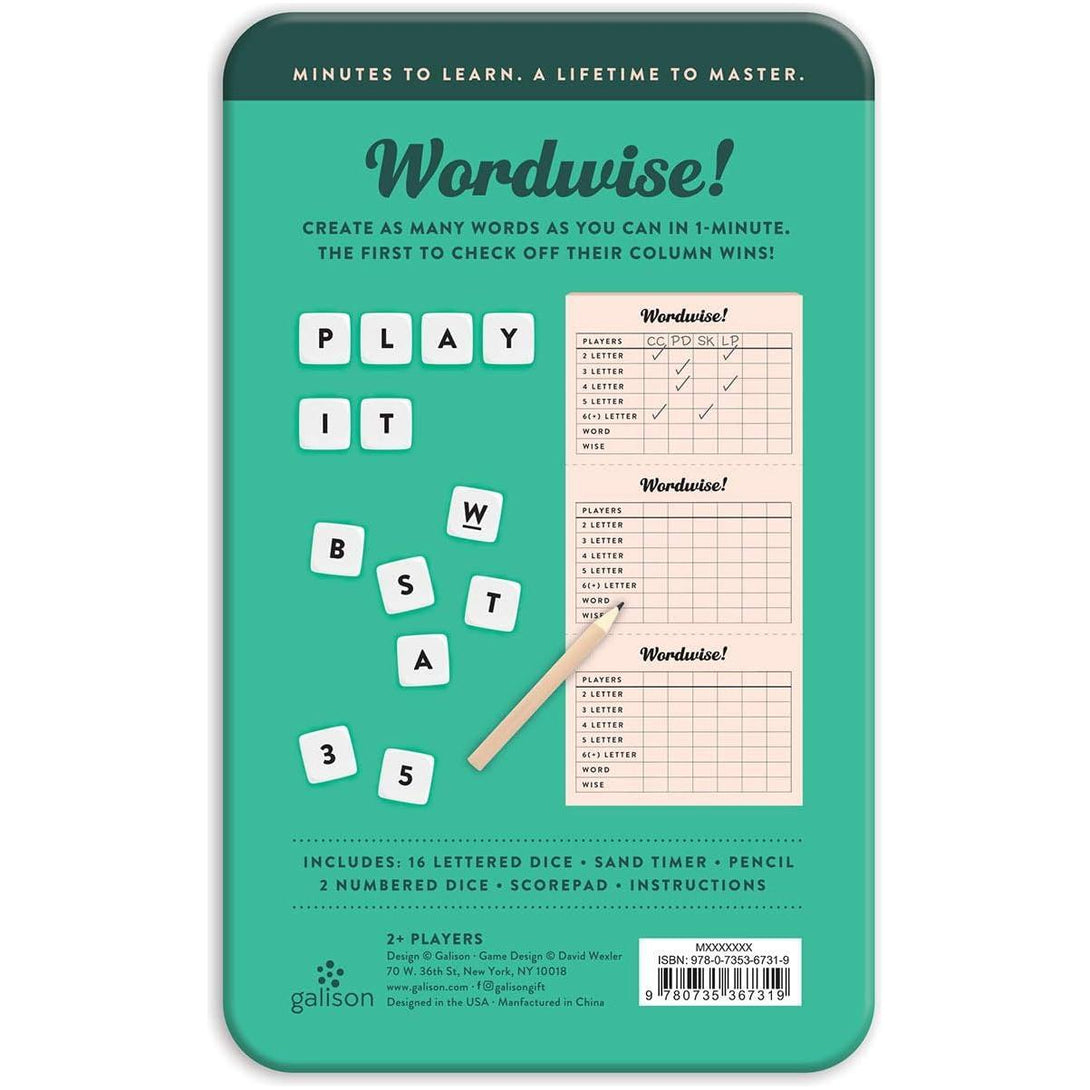 Wordwise! Dice Game - The Missing Piece Company