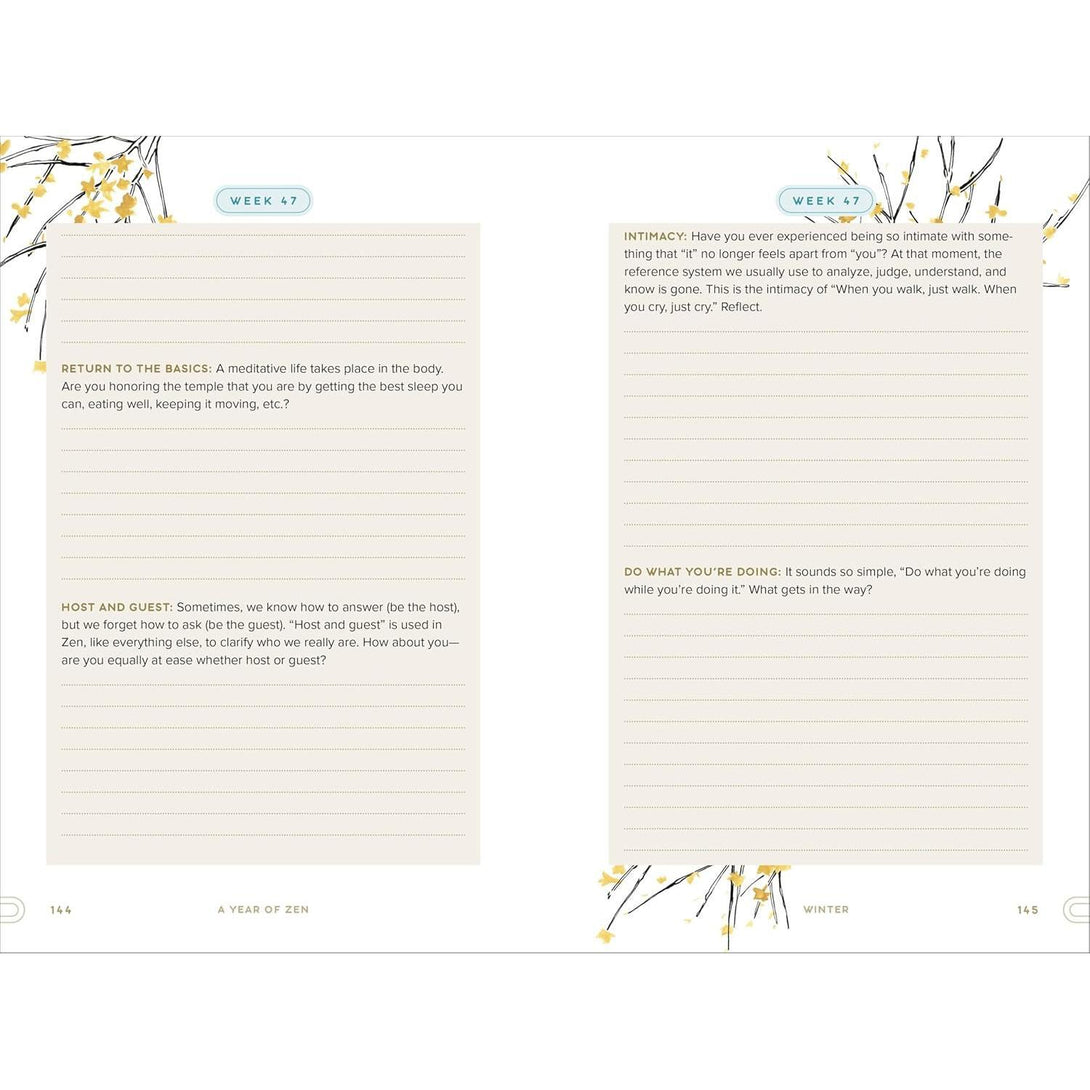 Year of Zen: A 52-Week Guided Journal - The Missing Piece Company