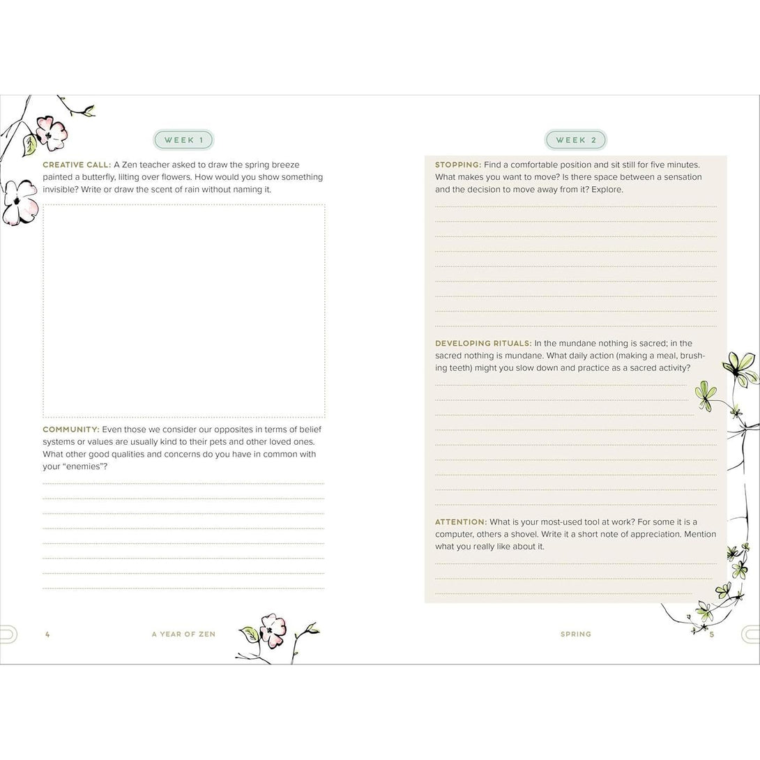 Year of Zen: A 52-Week Guided Journal - The Missing Piece Company