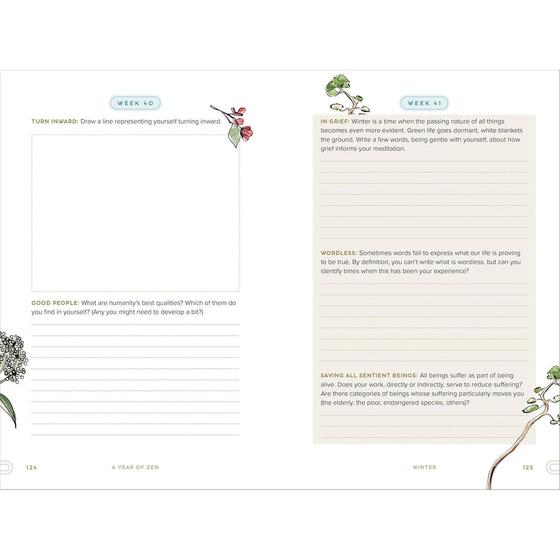 Year of Zen: A 52-Week Guided Journal - The Missing Piece Company