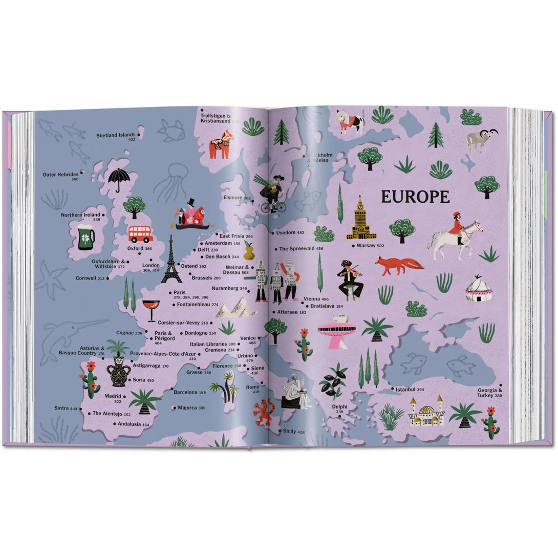 New York Times. Cultured Traveler. 100 Trips for Curious Minds from Agadir to Yogyakarta - The Missing Piece Company