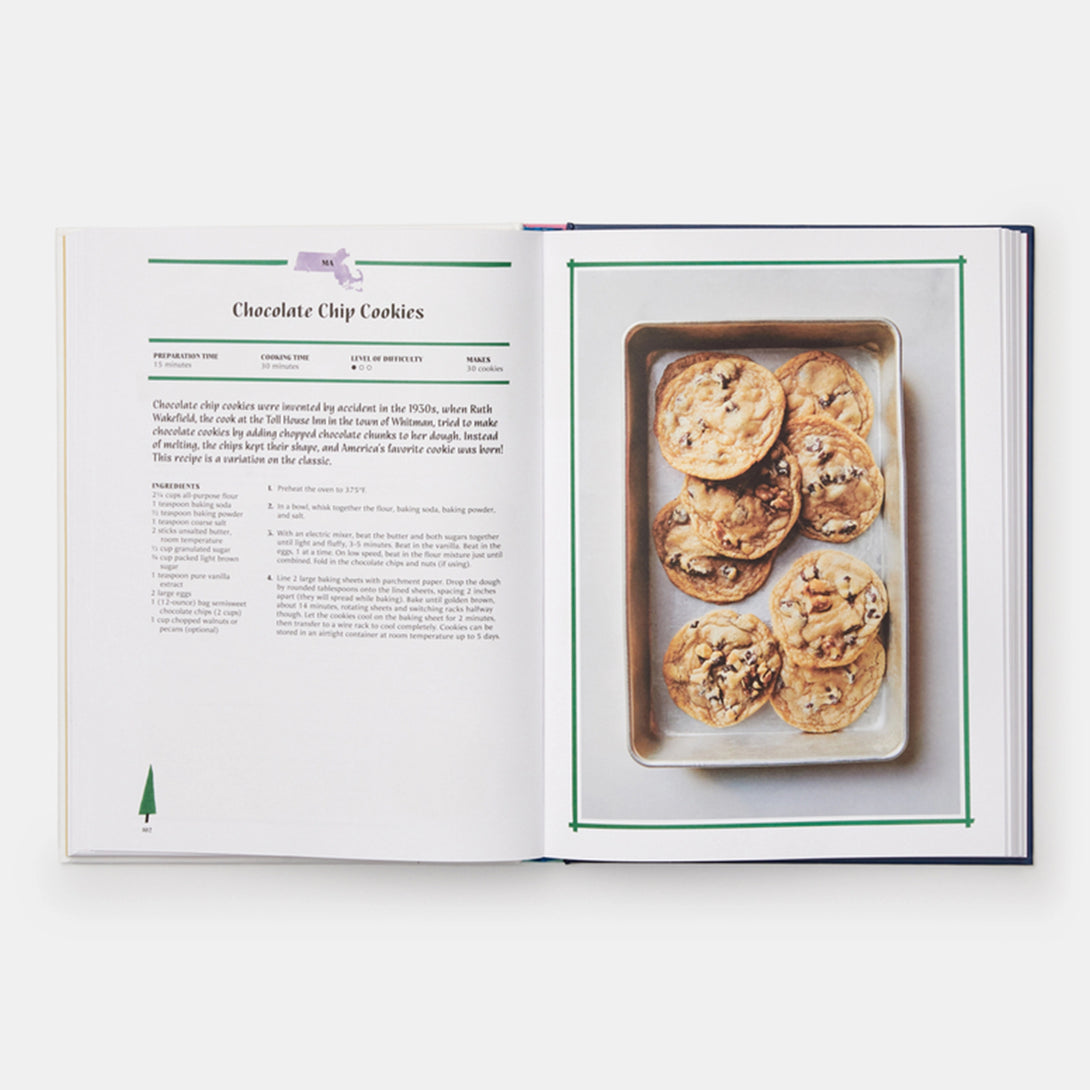 United Tastes of America: An Atlas of Food Facts & Recipes from Every State! - The Missing Piece Company