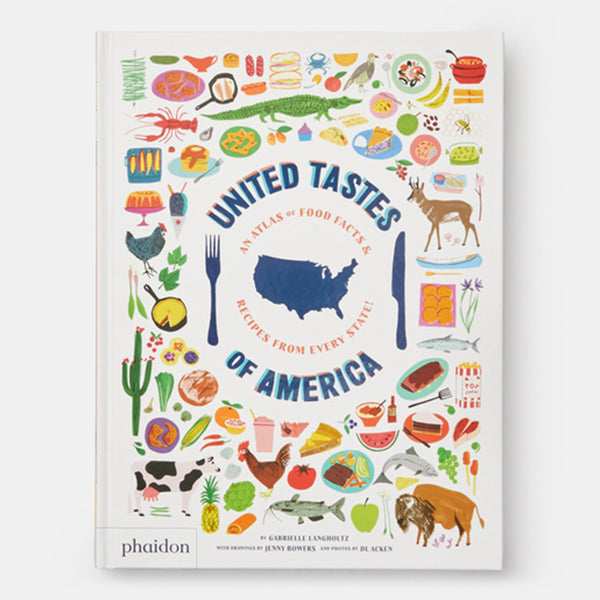 United Tastes of America: An Atlas of Food Facts & Recipes from Every State! - The Missing Piece Company