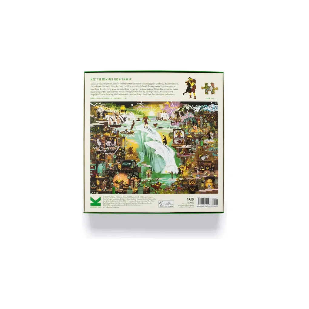 World of Frankenstein: A Jigsaw Puzzle by Adam Simpson - The Missing Piece Company