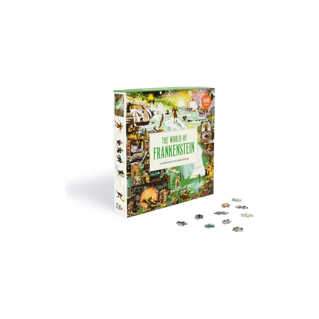 World of Frankenstein: A Jigsaw Puzzle by Adam Simpson - The Missing Piece Company