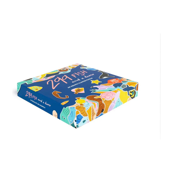 299 Fish (and a Diver) 300 Piece Puzzle: An Aquatic Cluster Puzzle - The Missing Piece Company