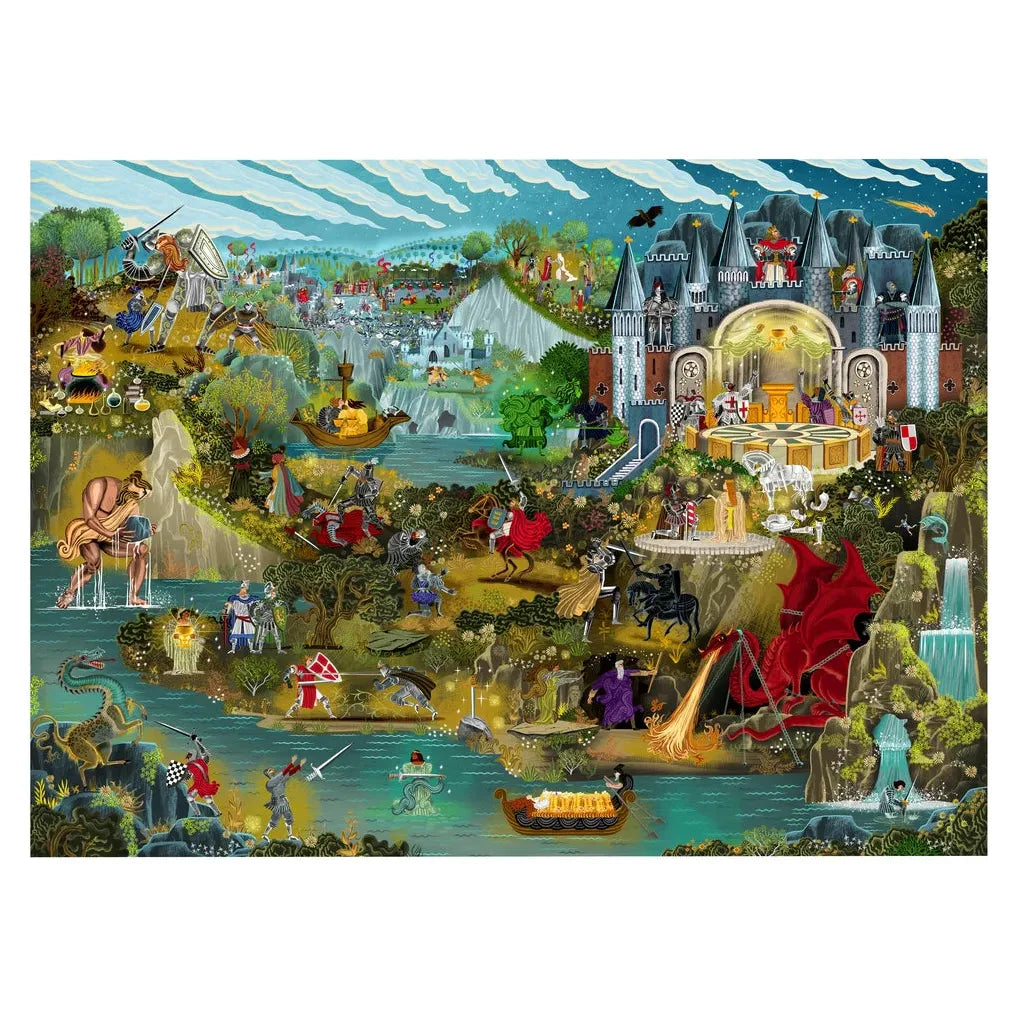 World of King Arthur 1000 Piece Puzzle - The Missing Piece Company