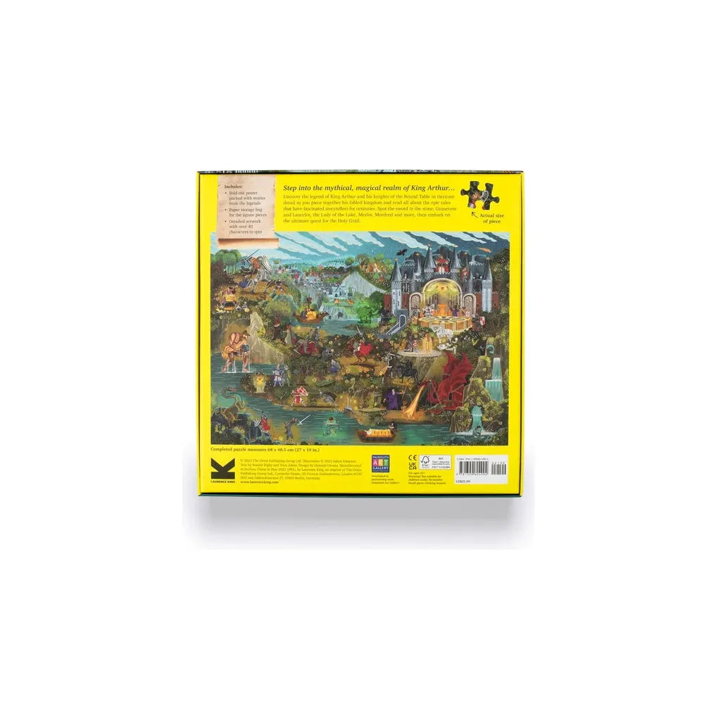 World of King Arthur 1000 Piece Puzzle - The Missing Piece Company