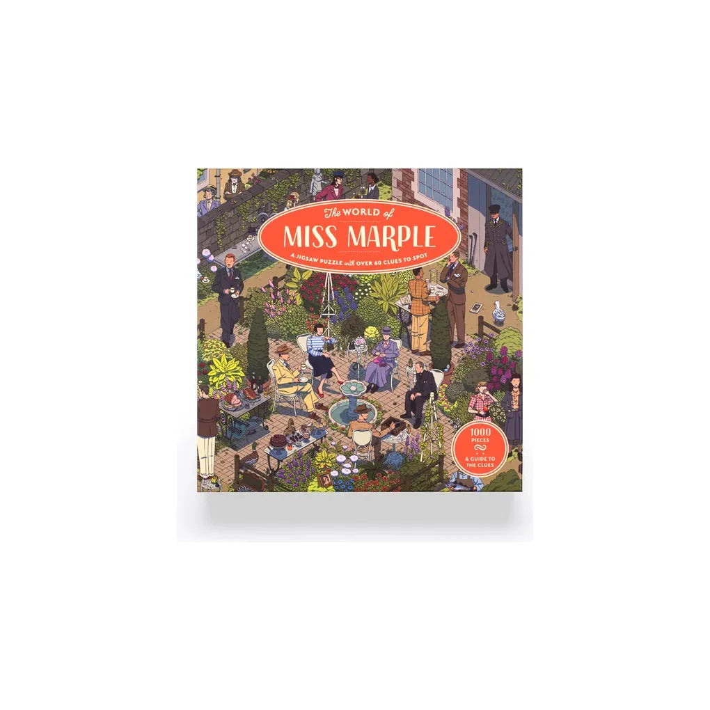 World of Miss Marple 1000 Piece Puzzle: 1000 Piece Jigsaw - The Missing Piece Company