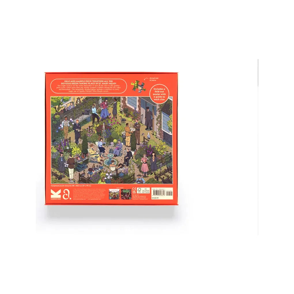 World of Miss Marple 1000 Piece Puzzle: 1000 Piece Jigsaw - The Missing Piece Company