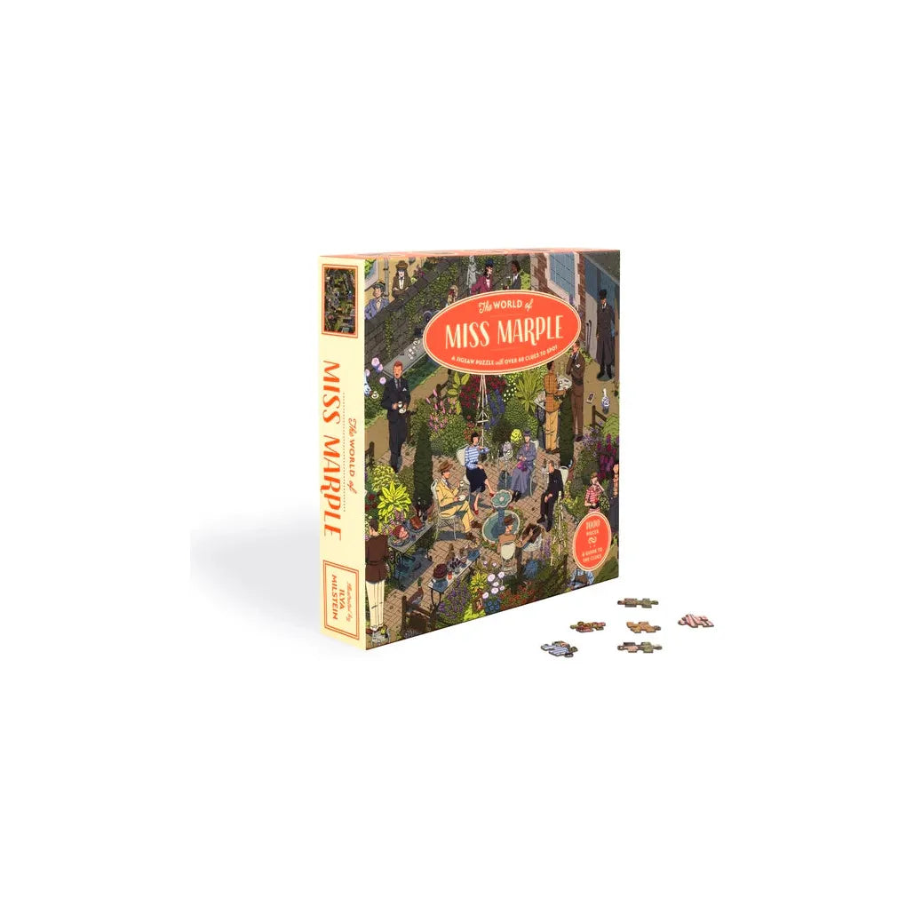 World of Miss Marple 1000 Piece Puzzle: 1000 Piece Jigsaw - The Missing Piece Company