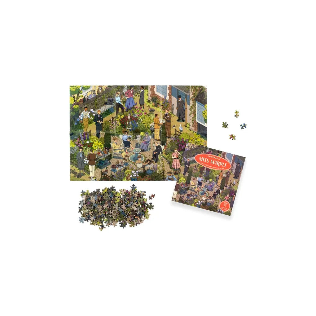 World of Miss Marple 1000 Piece Puzzle: 1000 Piece Jigsaw - The Missing Piece Company
