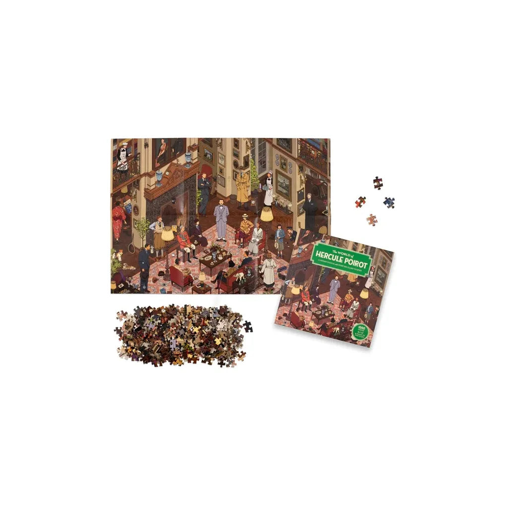 World of Hercule Poirot 1000 Piece Puzzle: A 1000-Piece Jigsaw Puzzle - The Missing Piece Company