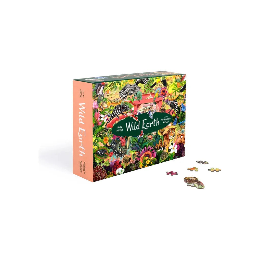 Wild Earth Jigsaw: Stories of Nature's Greatest Comebacks: 1000 Piece Jigsaw with 20 Shaped Pieces - The Missing Piece Company