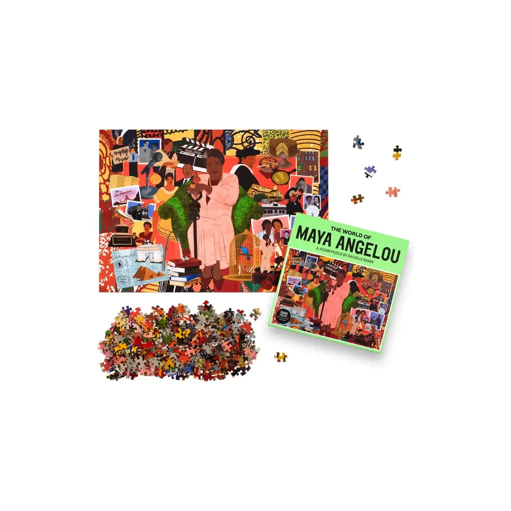World of Maya Angelou 1000 Piece Puzzle - The Missing Piece Company