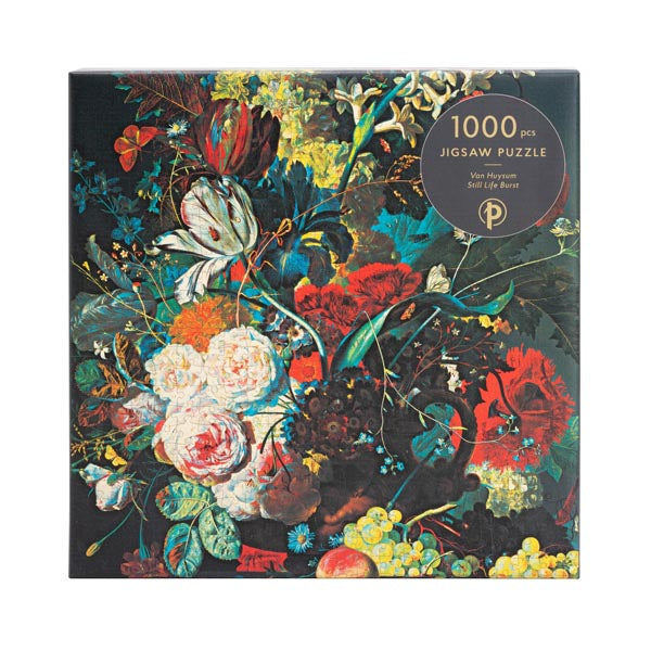 Van Huysum 1000 Piece Jigsaw Puzzle by Paperblanks (Still Life Burst) - The Missing Piece Company