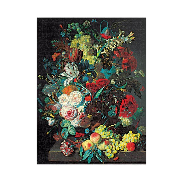 Van Huysum 1000 Piece Jigsaw Puzzle by Paperblanks (Still Life Burst) - The Missing Piece Company
