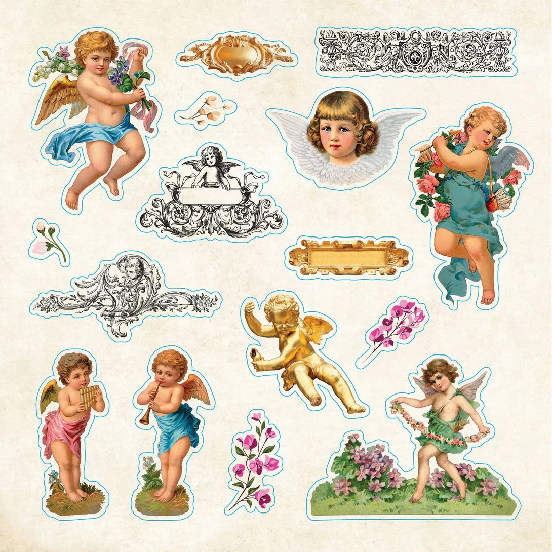 Bibliophilia Ephemera Sticker Book (Over 780 Stickers) - The Missing Piece Company
