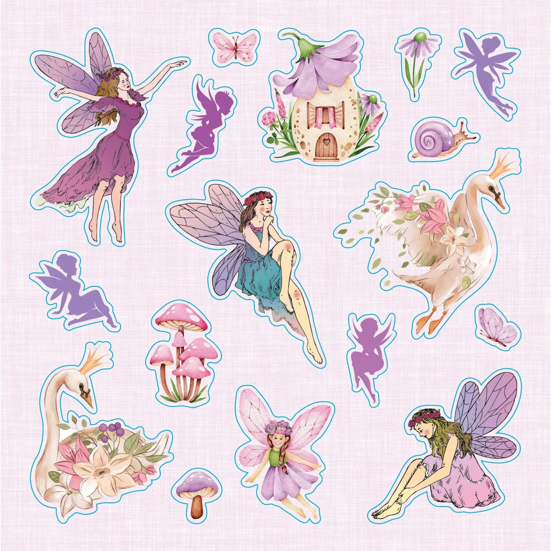 Faerie Kingdom Sticker Book (Over 750 Stickers) - The Missing Piece Company