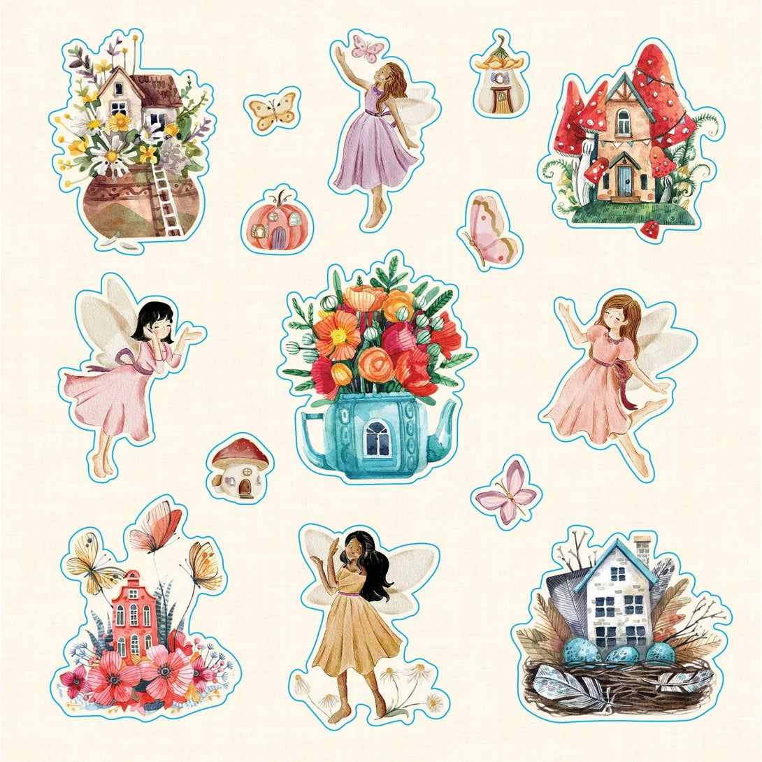 Faerie Kingdom Sticker Book (Over 750 Stickers) - The Missing Piece Company