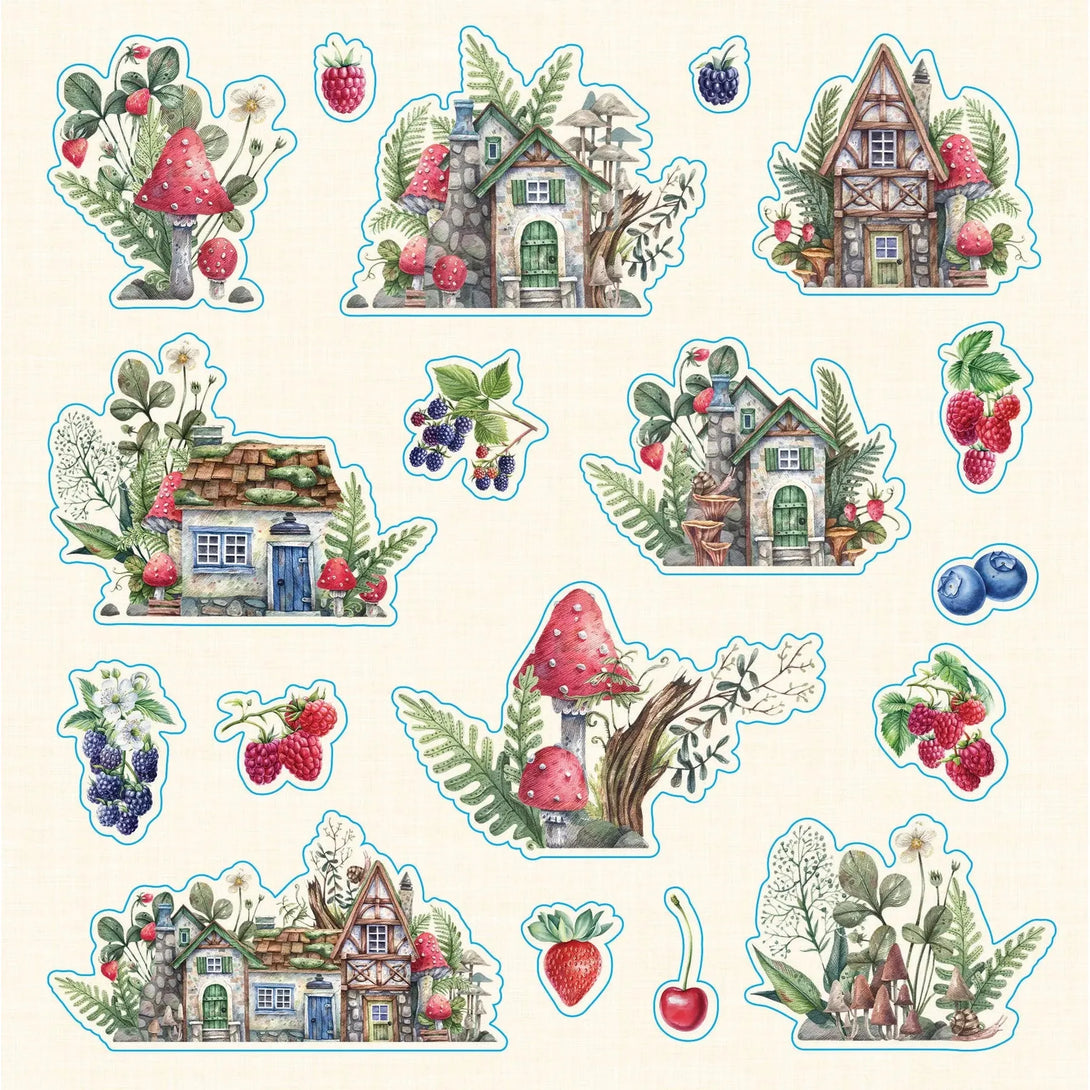Faerie Kingdom Sticker Book (Over 750 Stickers) - The Missing Piece Company
