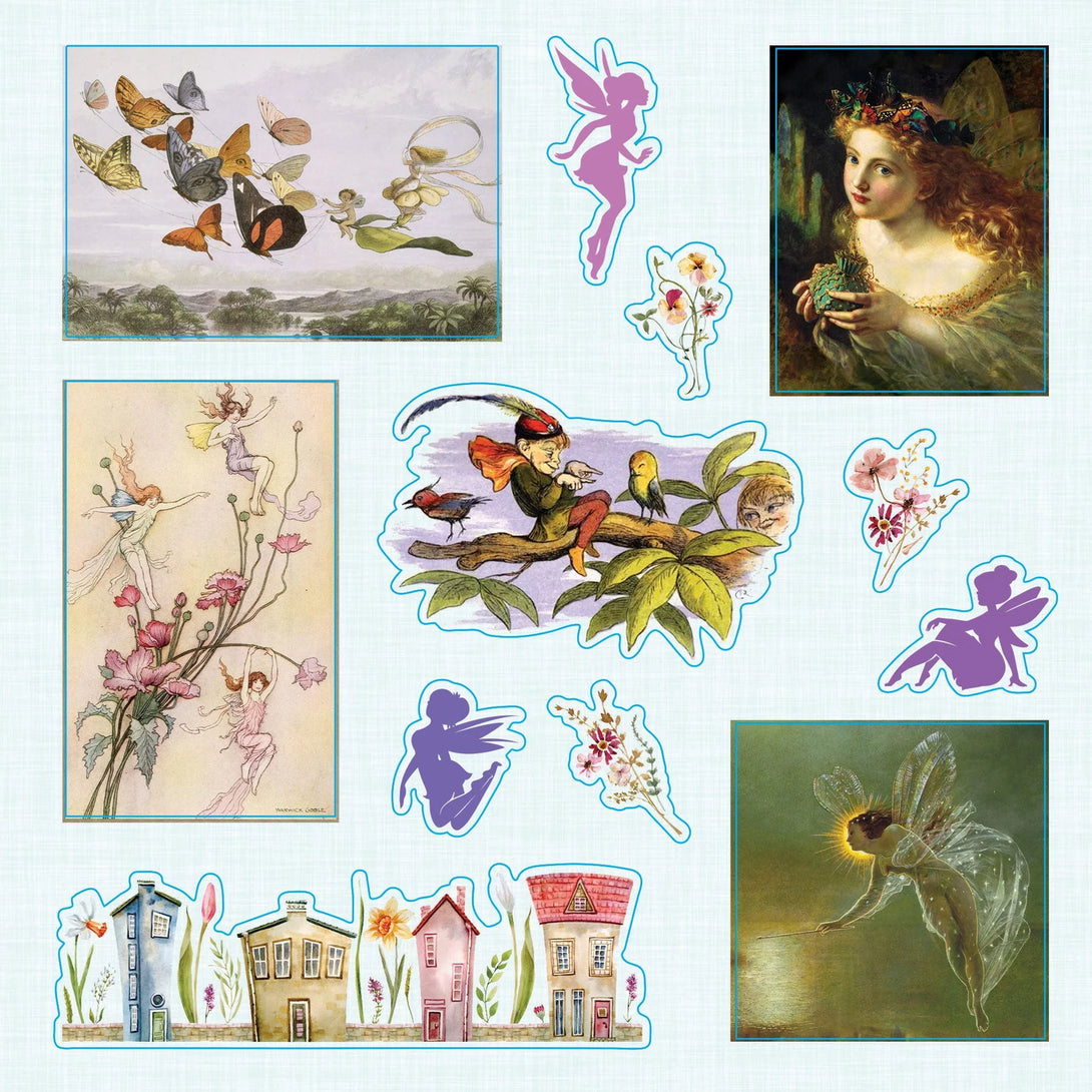 Faerie Kingdom Sticker Book (Over 750 Stickers) - The Missing Piece Company