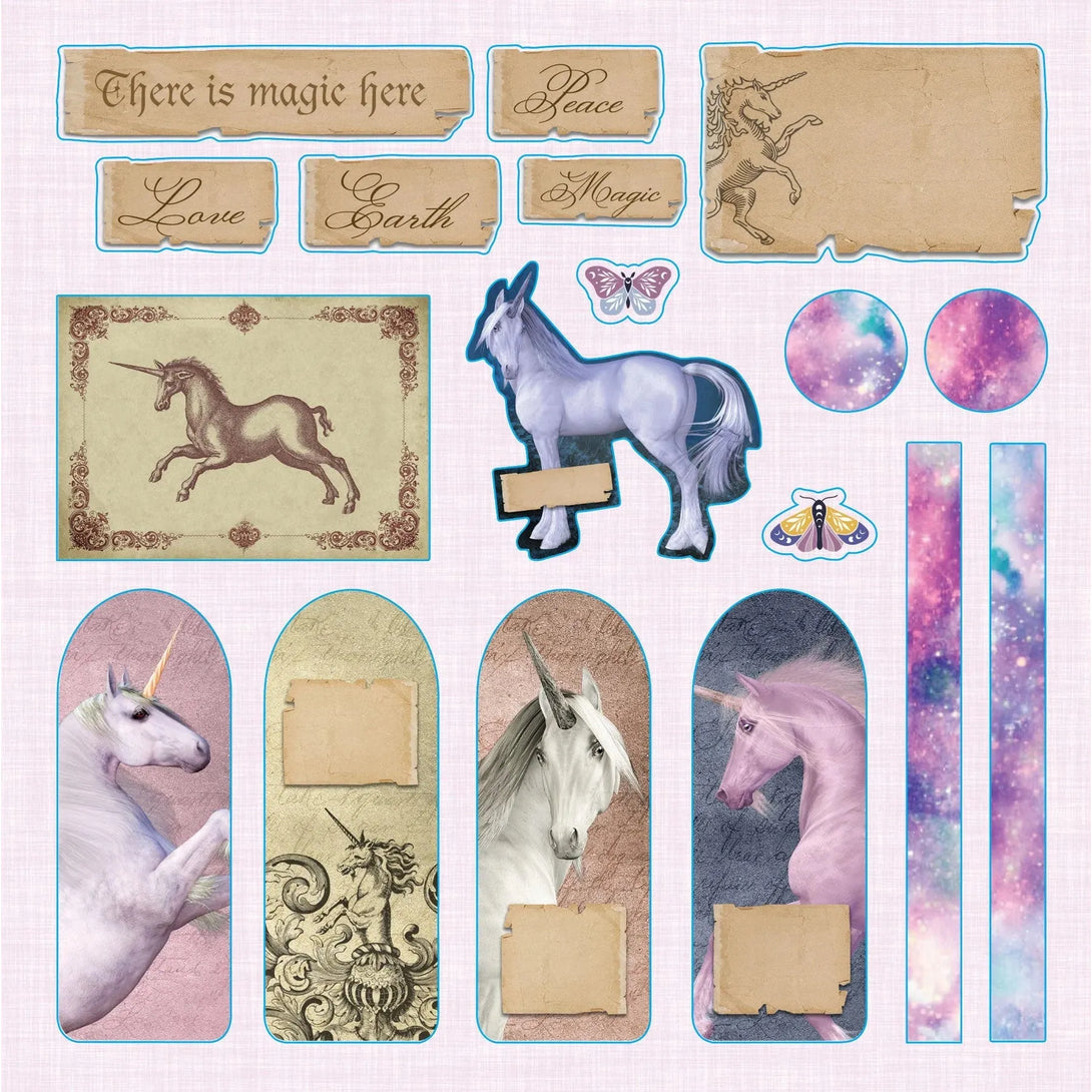 Faerie Kingdom Sticker Book (Over 750 Stickers) - The Missing Piece Company