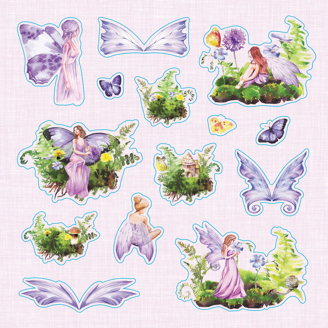 Faerie Kingdom Sticker Book (Over 750 Stickers) - The Missing Piece Company