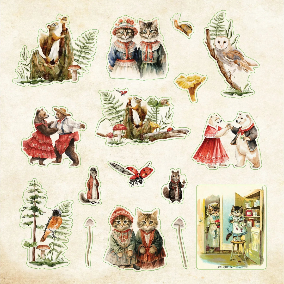 Zoological Ephemera Sticker Book (Over 680 Stickers!) - The Missing Piece Company