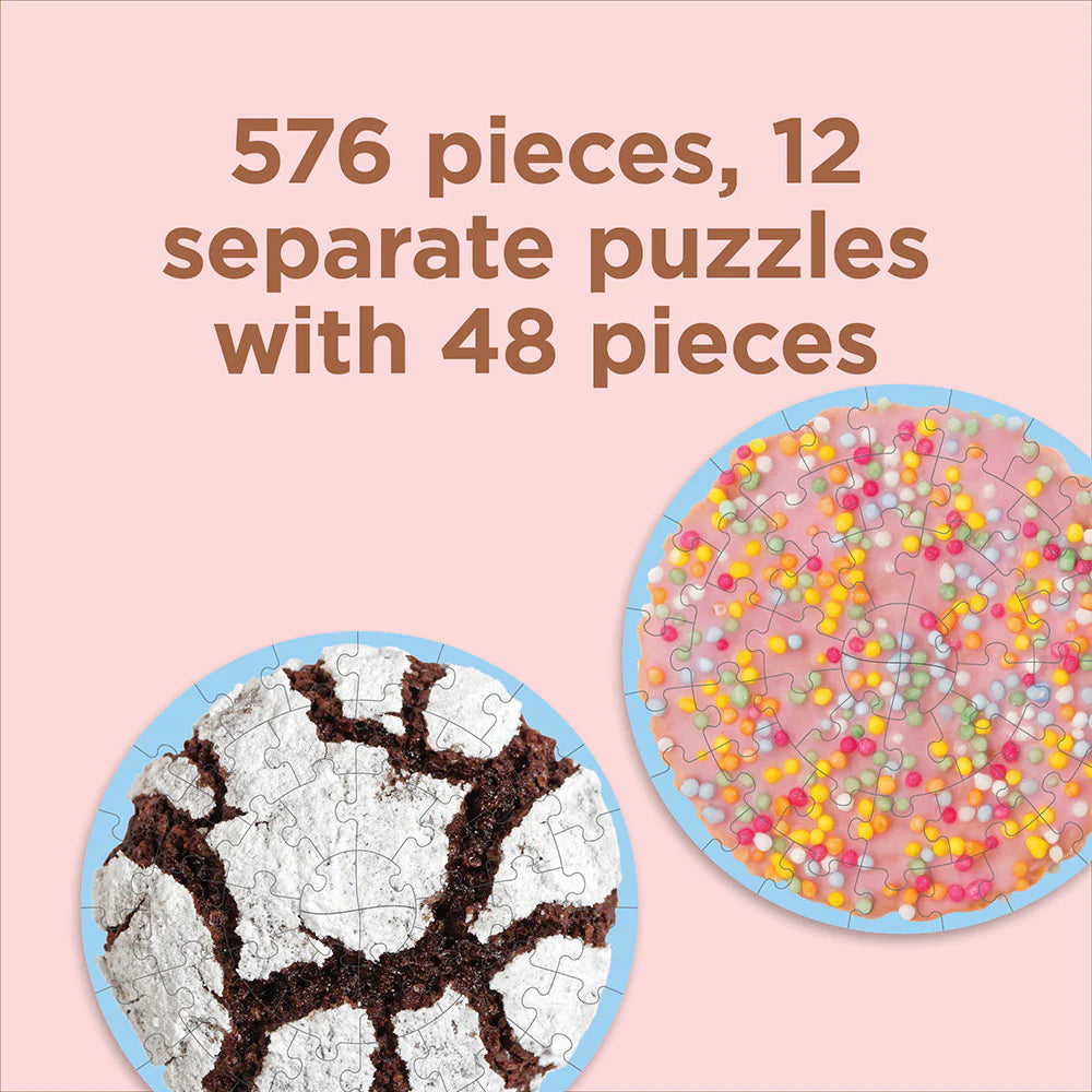 12 Puzzles in One Box: A Dozen from the Oven: Cookies - The Missing Piece Company