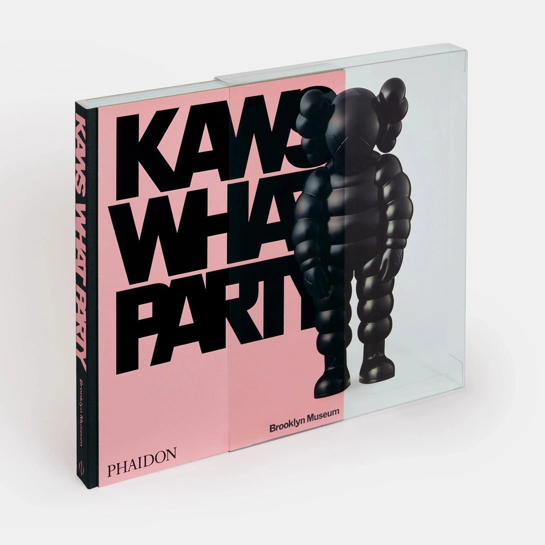 Kaws: What Party (Black on Pink Edition) - The Missing Piece Company