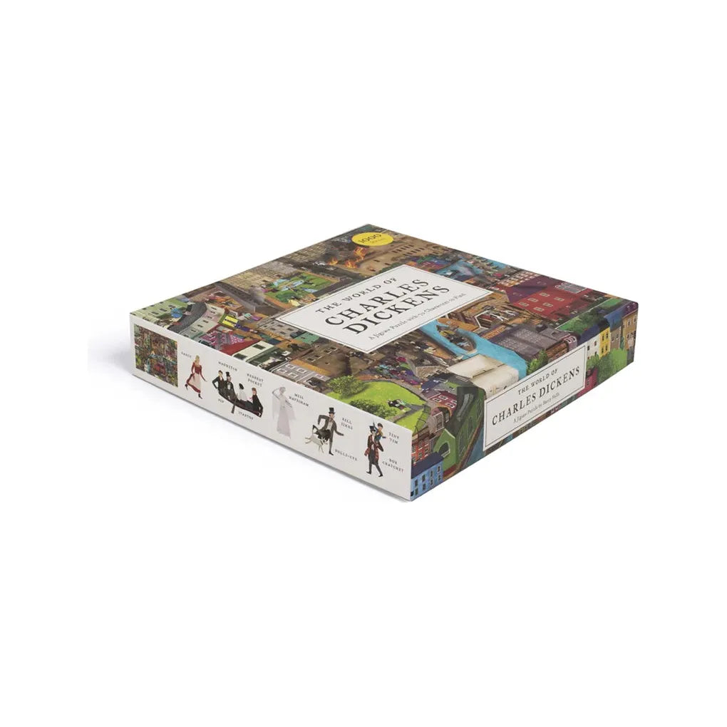World of Charles Dickens 1000 Piece Puzzle: A Jigsaw Puzzle with 70 Characters to Find - The Missing Piece Company