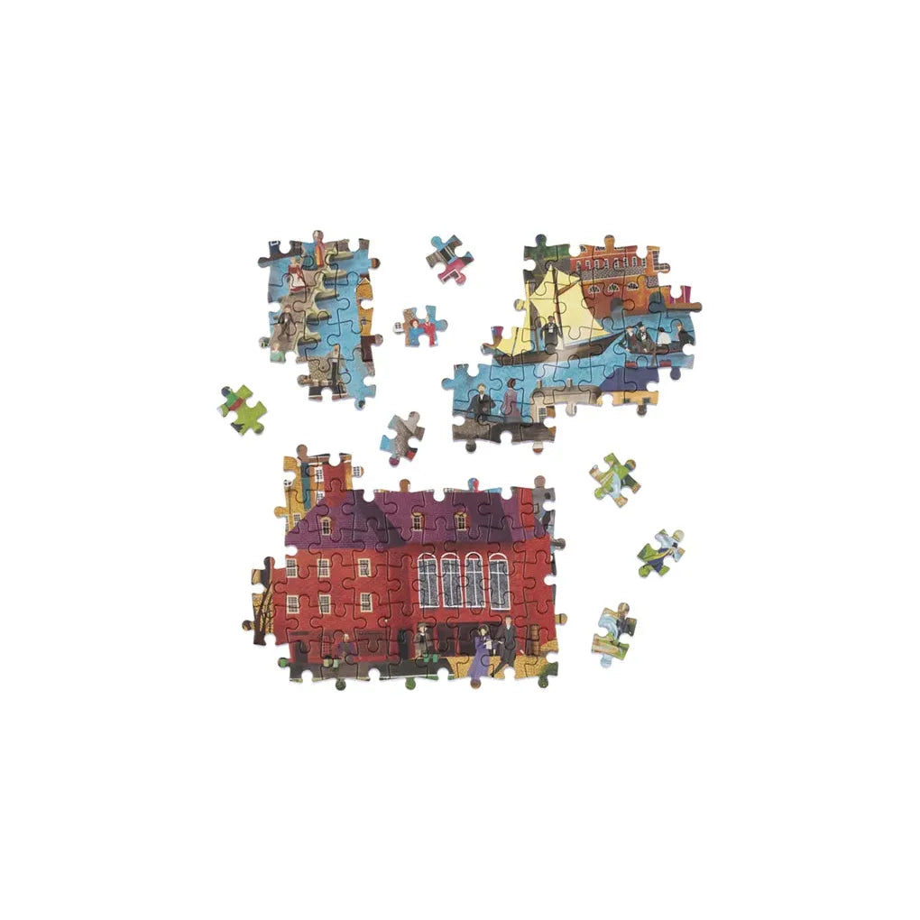 World of Charles Dickens 1000 Piece Puzzle: A Jigsaw Puzzle with 70 Characters to Find - The Missing Piece Company
