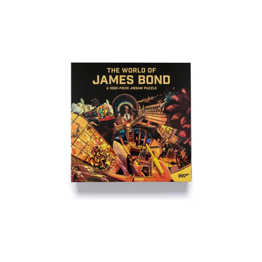 World of James Bond 1000 Piece Puzzle: A 1000-Piece Jigsaw Puzzle - The Missing Piece Company