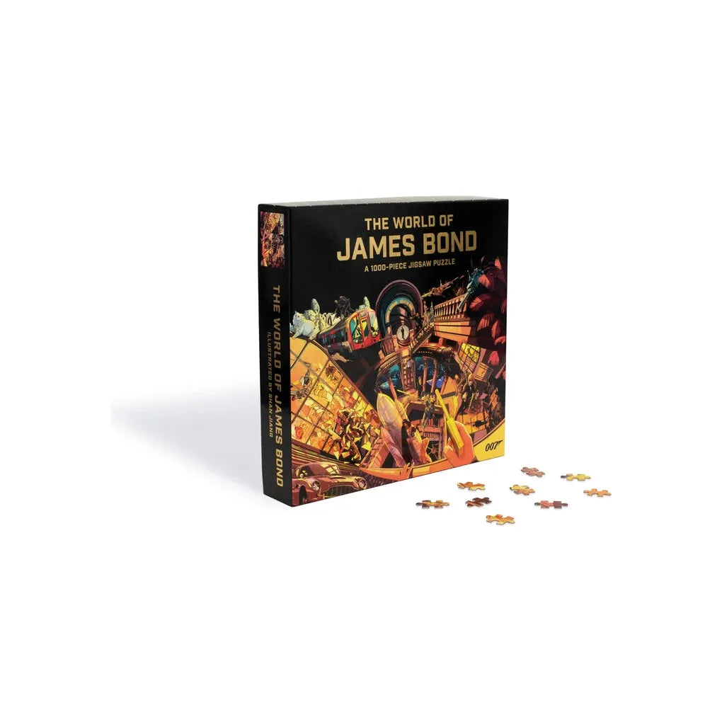 World of James Bond 1000 Piece Puzzle: A 1000-Piece Jigsaw Puzzle - The Missing Piece Company
