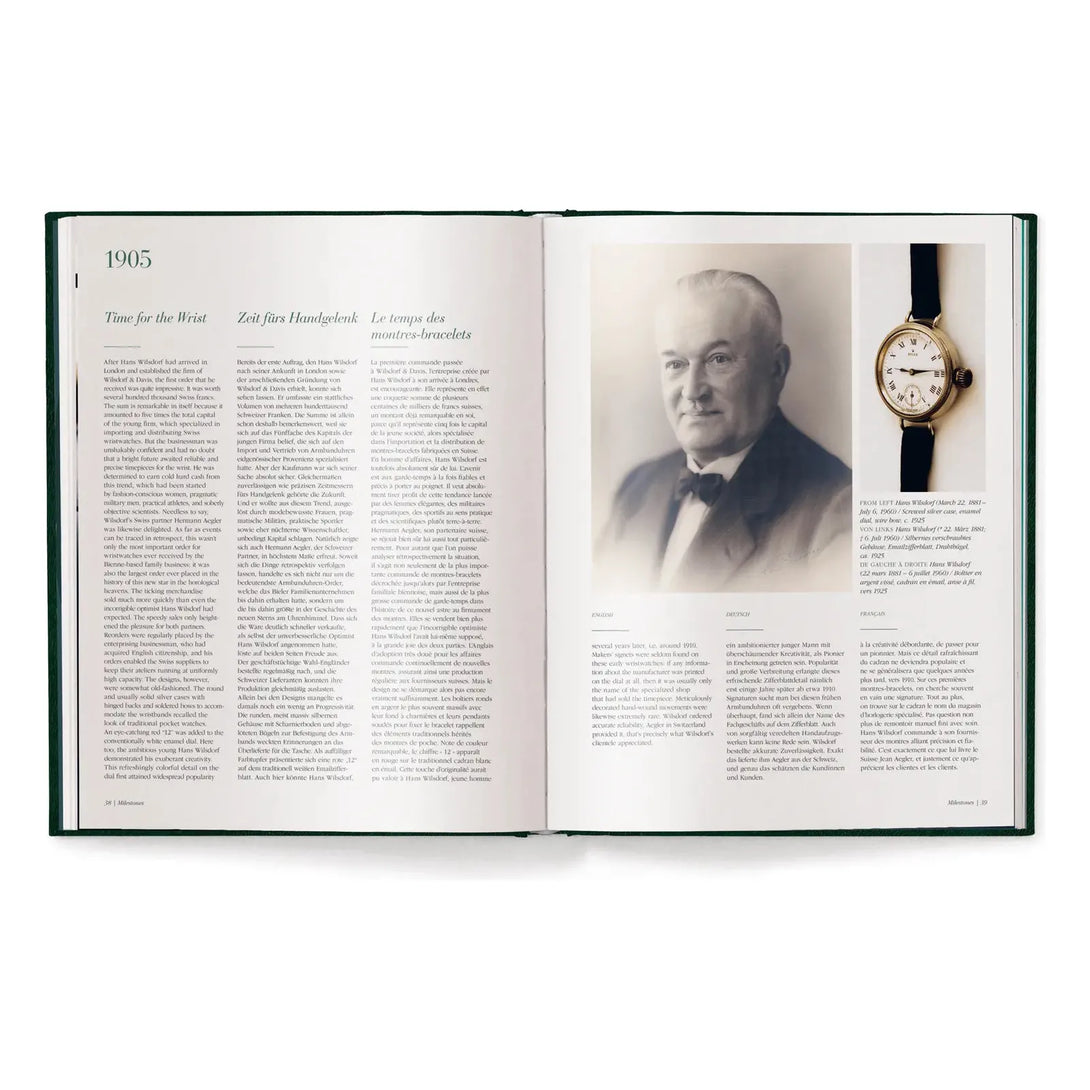 Watch Book Rolex: 3rd Updated and Extended Edition (English, German and French) - The Missing Piece Company