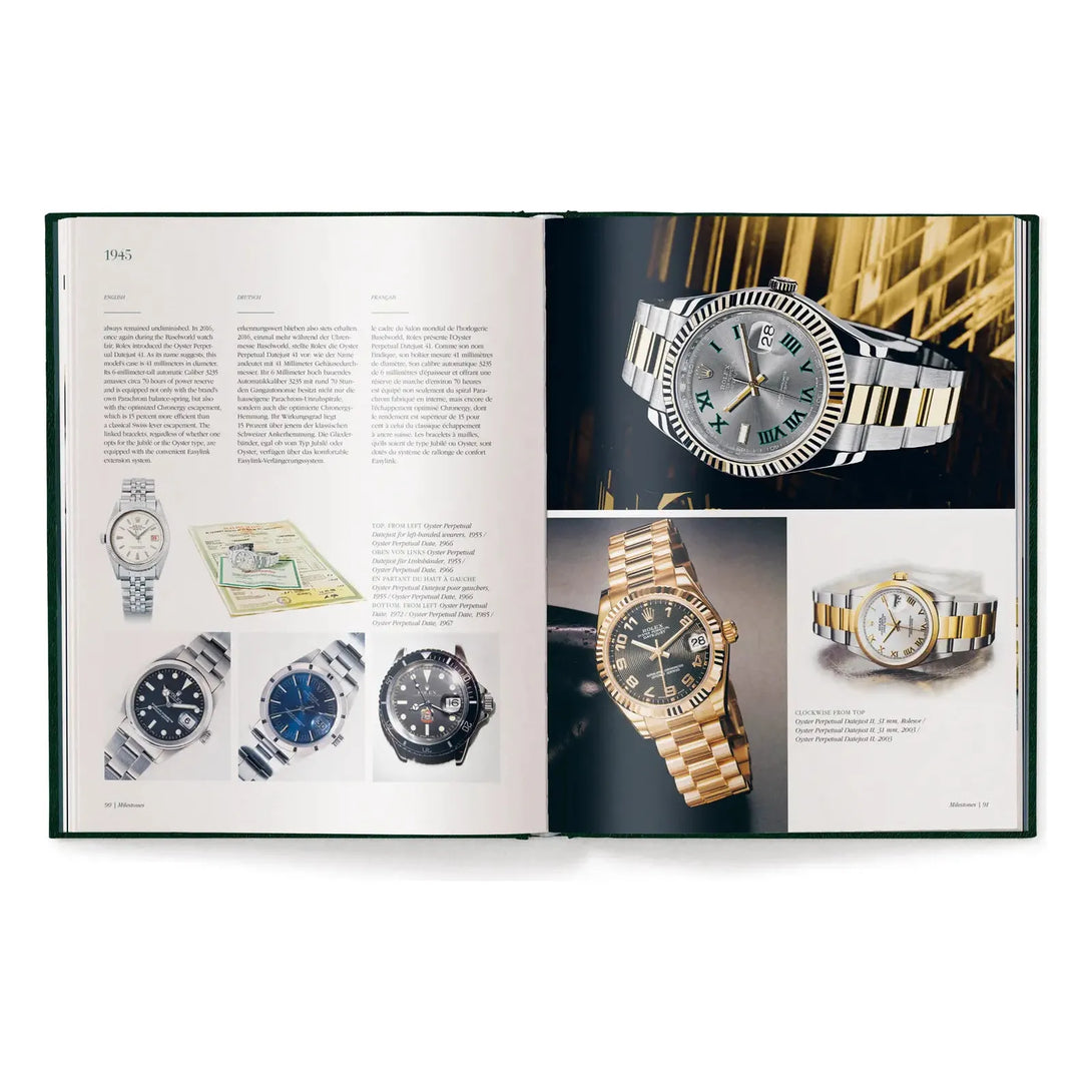 Watch Book Rolex: 3rd Updated and Extended Edition (English, German and French) - The Missing Piece Company