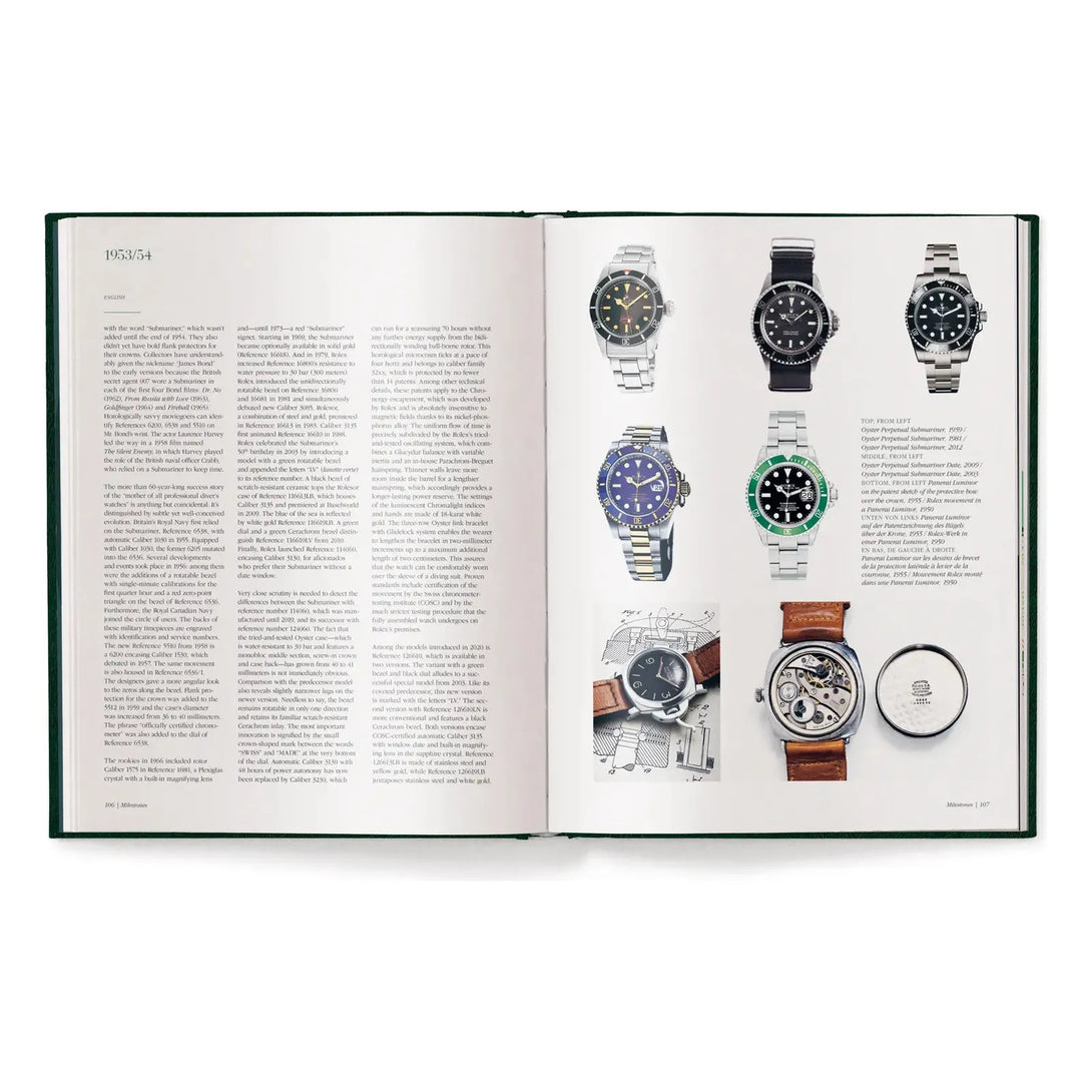 Watch Book Rolex: 3rd Updated and Extended Edition (English, German and French) - The Missing Piece Company