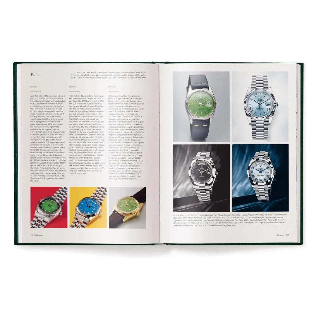Watch Book Rolex: 3rd Updated and Extended Edition (English, German and French) - The Missing Piece Company