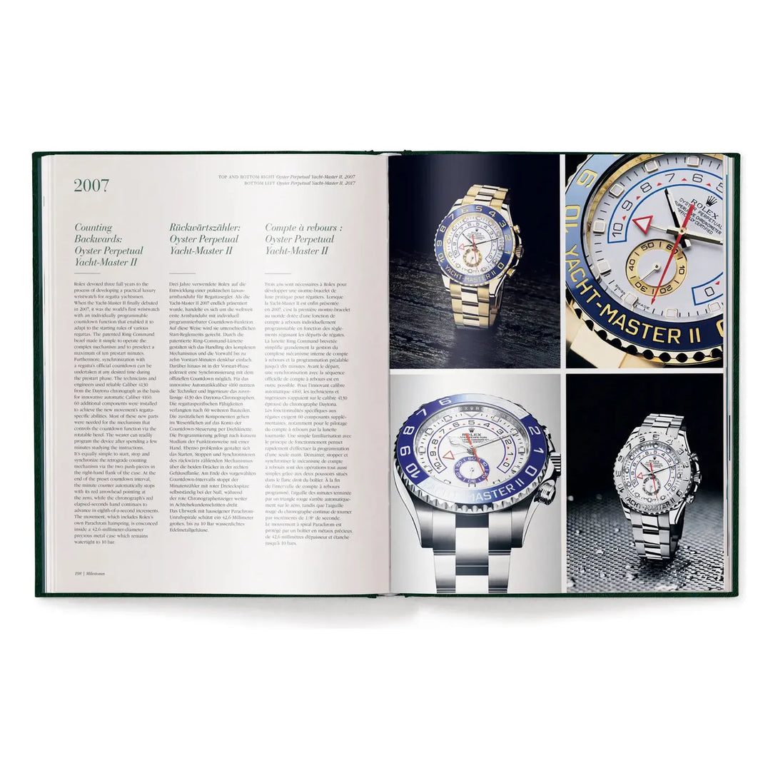 Watch Book Rolex: 3rd Updated and Extended Edition (English, German and French) - The Missing Piece Company