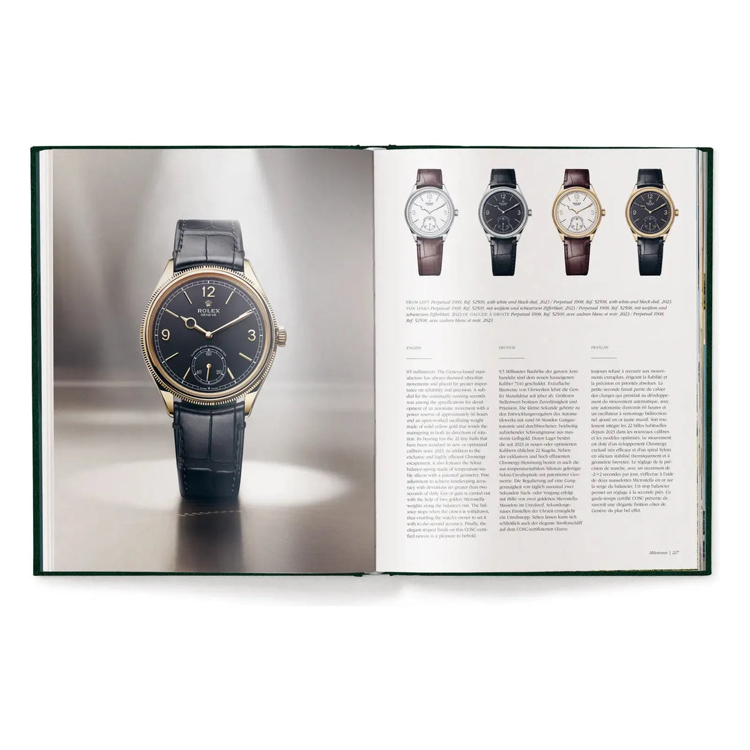 Watch Book Rolex: 3rd Updated and Extended Edition (English, German and French) - The Missing Piece Company