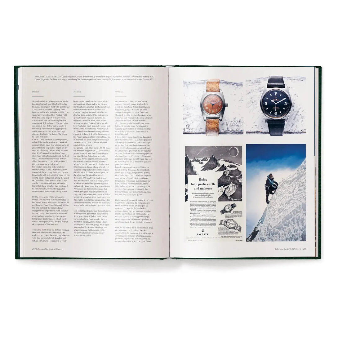 Watch Book Rolex: 3rd Updated and Extended Edition (English, German and French) - The Missing Piece Company