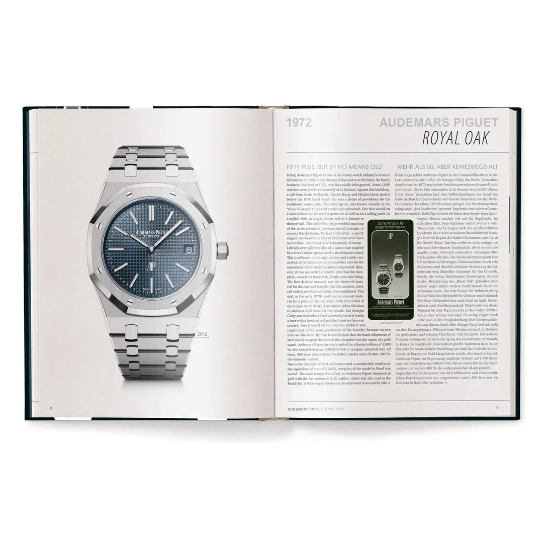 100 Iconic Watches (English and German) - The Missing Piece Company