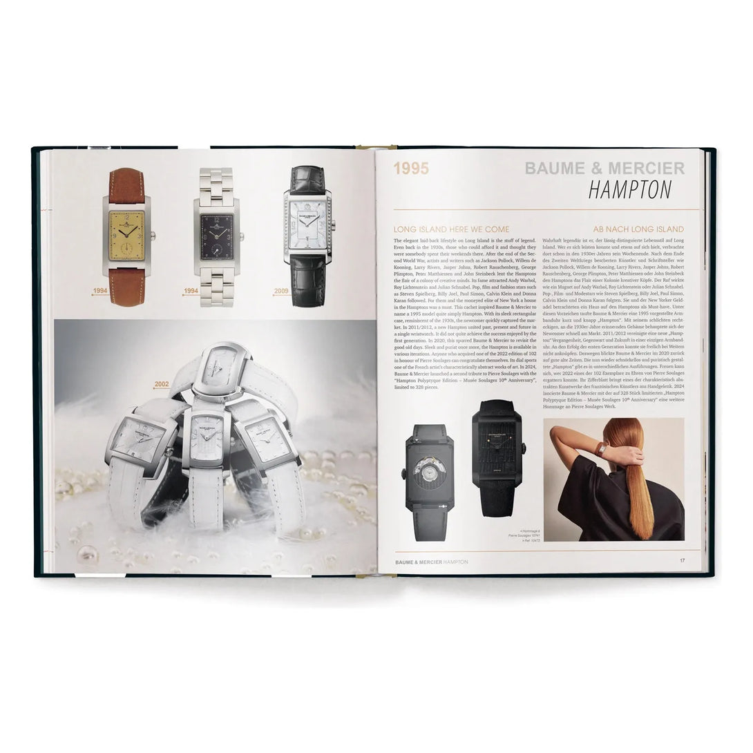 100 Iconic Watches (English and German) - The Missing Piece Company